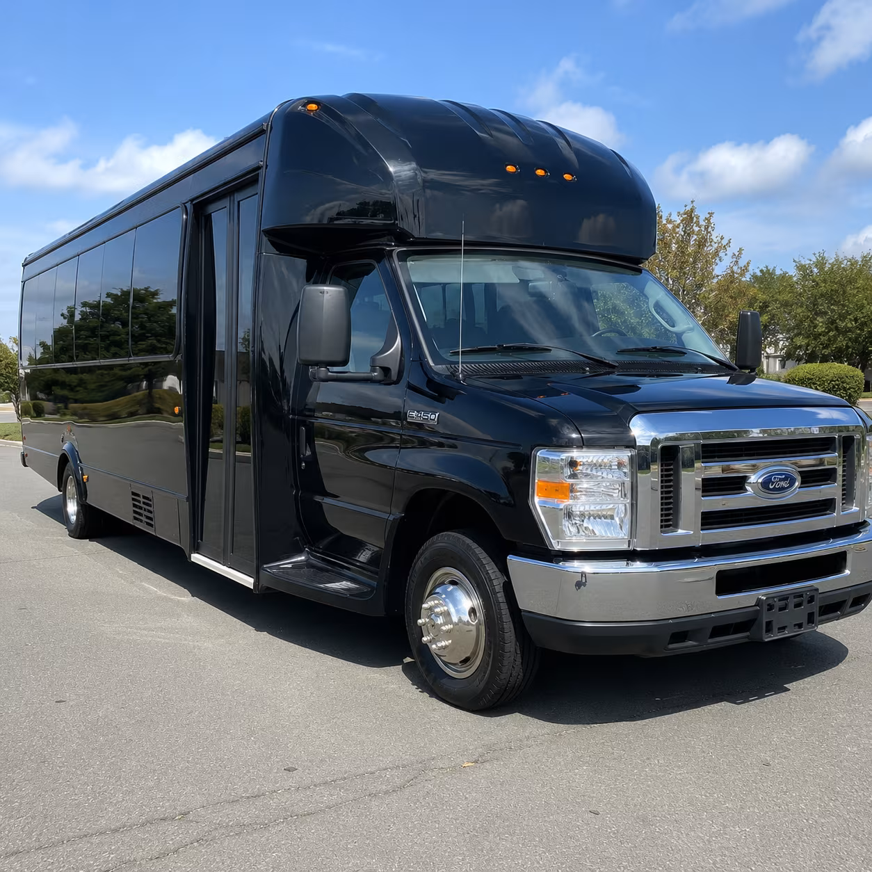 enid holiday party bus rental
