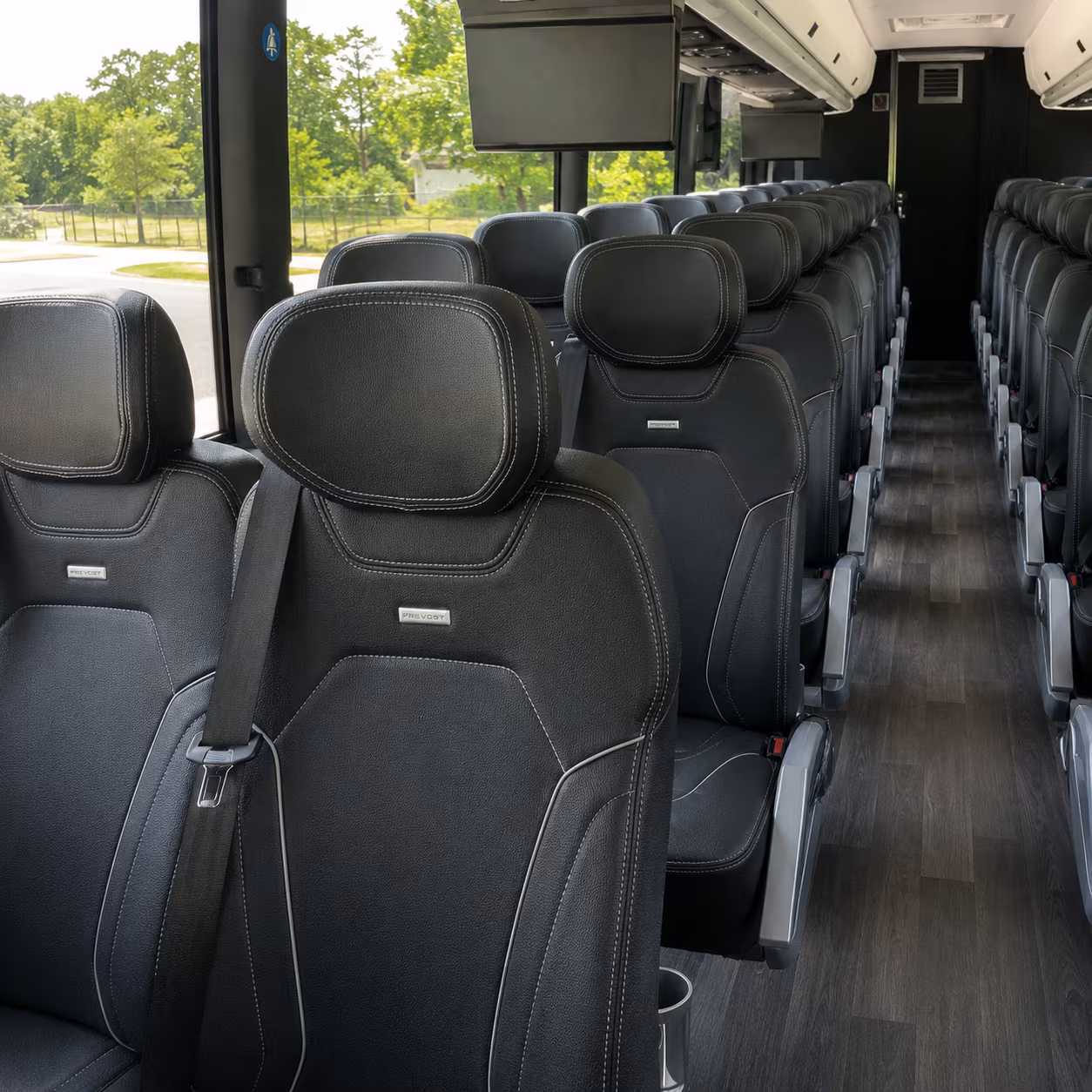 enid wedding transportation onboard seating
