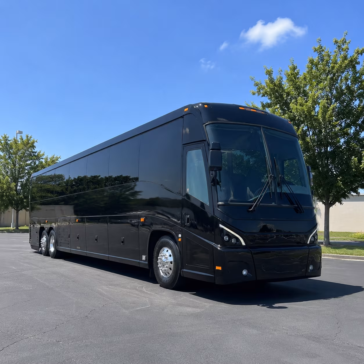 wichita charter bus interior