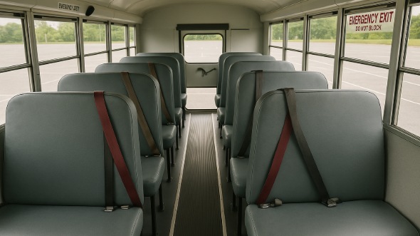 enid school bus rental inside